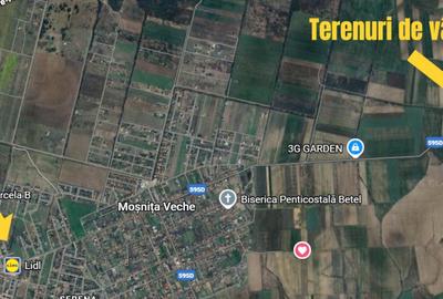 Teren Construcții intravilan de 540 mp, în Bucovăț (Remetea Mare)