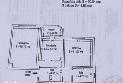 Apartament cu 2 camere decomandat în Gara - 1