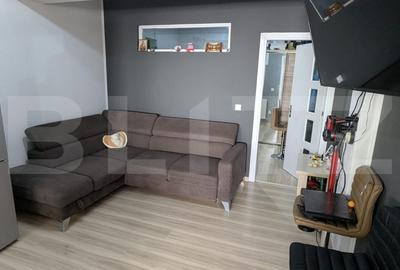 Apartament cu 2 camere, 34 mp si terasa cu gradina, in Breazu