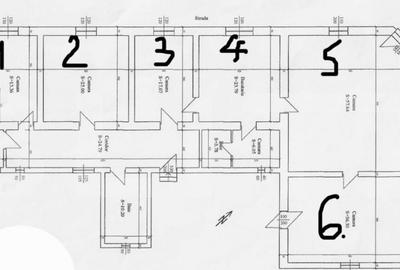 Casă cu 6 camere cu Teren 1400 Mp în Checea
