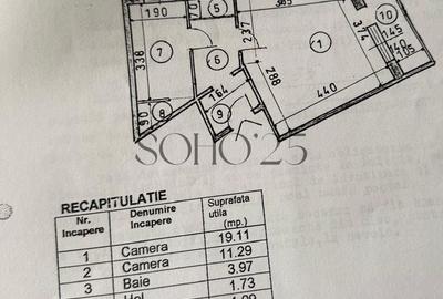 Apartament cu 2 camere în Tineretului - 5