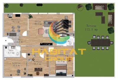 Apartament cu 4 camere decomandat în Metalurgiei - 1