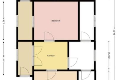 Focsani, Casa cu doua camere de inchiriat, str. Agriculturii 46 bis - 3
