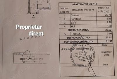 Garsonieră în Central