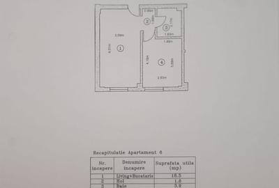 Apartament cu 2 camere semidecomandat, mobilat în Apărătorii Patriei - 10