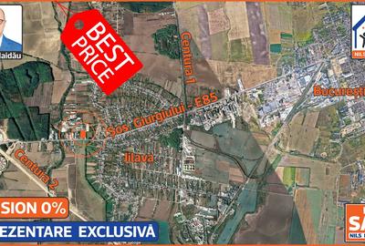Teren 4800mp | Intravilan | Utilitati | Jilava - Sos. Giurgiului - E85 - 4