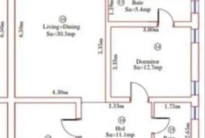 Casă cu 3 camere în Exterior Vest - 6