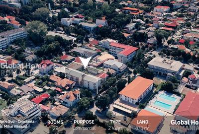 Pensiune Turistica | 2 Vile - 27 Camere Total - Teren 673 MP | Eforie Sud - CTA - 4