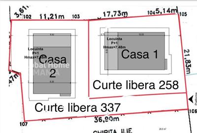 Casă individuală cu 5 camere cu Canalizare în Tunari - 48