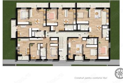 Apartament cu 2 camere decomandat în Orașul Vechi - 3