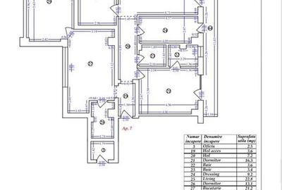 Apartament cu 4 camere decomandat în Băneasa - 4