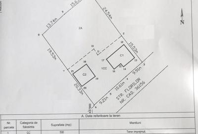 Casă individuală cu 3 camere cu Canalizare în Bunești - 13