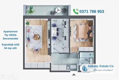 Apartament cu 2 camere decomandat în Seleuș - 3