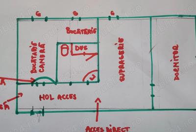 Apartament cu 3 camere nedecomandat în Central - 15