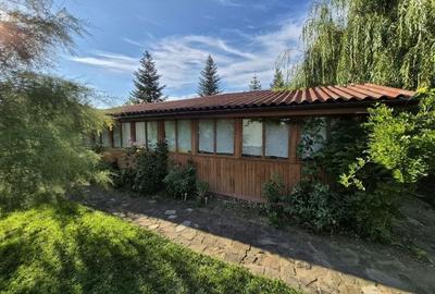 Cabana de lemn cu fundatie 86 mp+ livada pomi fructiferi+teren 847 mp - 1