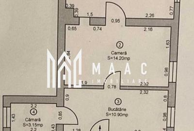 Apartament cu 2 camere nedecomandat în Ultracentral - 7