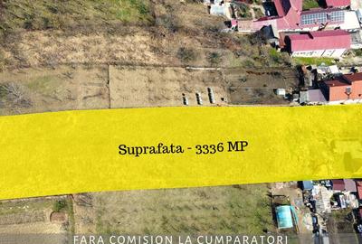 CAZANESTI, TEREN 3336mp - DESCHIDERE 27m - 27