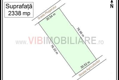 Mogosoaia - Intrarea Agricultorilor, teren intravilan, suprafata 2.338 mp - 3