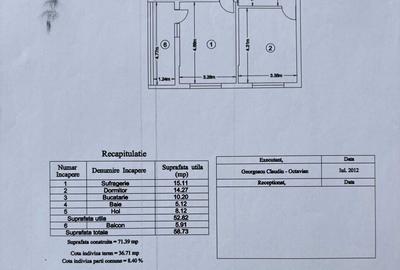 Apartament cu 2 camere decomandat în Eroii Revoluției - 6