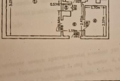 Garsonieră decomandată în Brâncoveanu