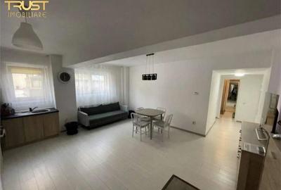 Apartament cu 2 camere semidecomandat, mobilat în Borhanci