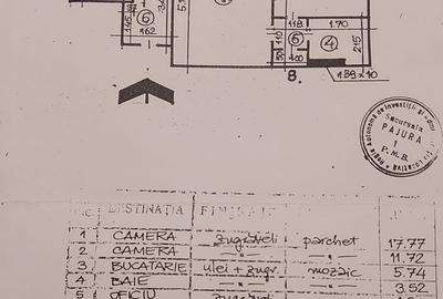 Ion Mihalache - Domenii - Apartament 2 camere -renovat - stradal - et 4/7 - 12