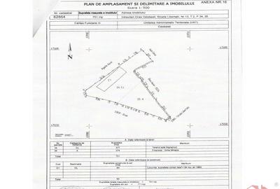 Teren intravilan de in Odobesti str Libertatii nr 13 - 2