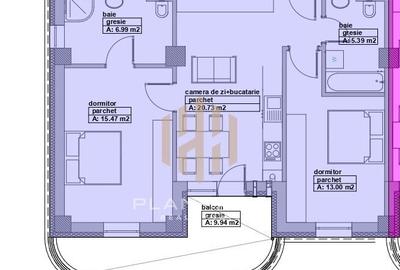 Apartament 3 camere , Lupului ,zona Clinica Somesan - 3