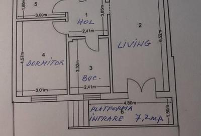 Apartament cu 2 camere decomandat în Dobroești - 1