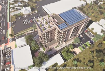 Teren de vanzare cu autorizatie de constructie si proiect P+8 - 5