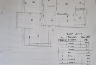 Apartament cu 3 camere decomandat, mobilat în Bucium - 14