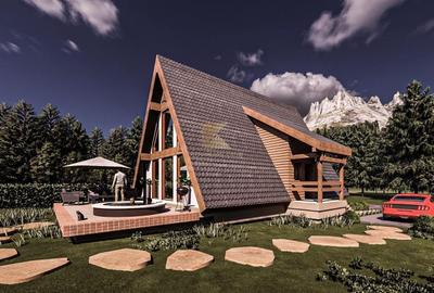 Casa noua in faza de proiect | A-frame | ideala investitie | Rasnov - 6