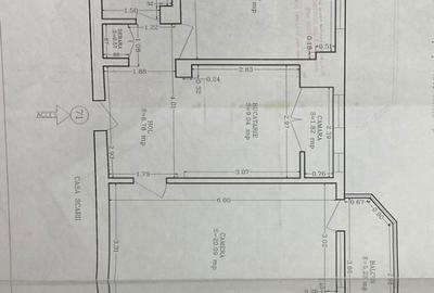 Apartament cu 2 camere decomandat în Gara