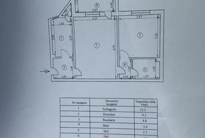 Apartament 2 camere confort 2 (sup. totala 40,4 mp), Viziru - 2