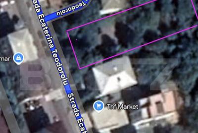 Teren intravilan - str.Ecaterina Teodoriu - 5448 mp, cu auto - 1
