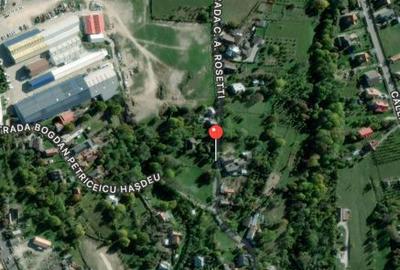 Teren de 1096 mp, în Central