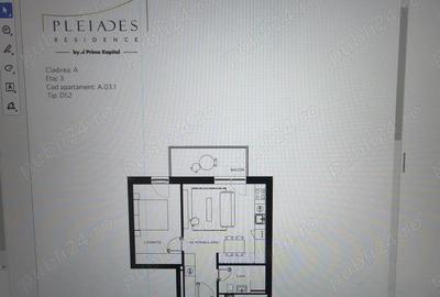 Apartament cu 2 camere semidecomandat în Sud - 10