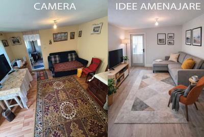 Casă cu 4 camere în Mănăstirea Cașin