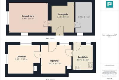 Casă individuală cu 4 camere cu Canalizare în Tauț - 8