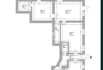 Apartament cu 3 camere în Trei Stejari - 2