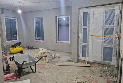 Casa moderna din caramida, semifinisata Dumitra, BN - 3