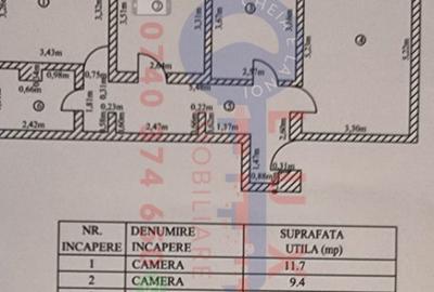 Apartament cu 3 camere decomandat în Piața Nouă - 6