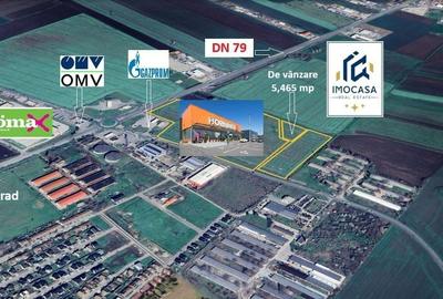 Teren Construcții intravilan de 5465 mp, în Exterior Nord - 1