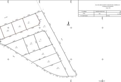 Teren Construcții intravilan de 500 mp, în Corbeanca