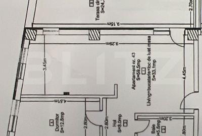 Apartament cu 2 camere semidecomandat în Dâmbul Rotund - 1