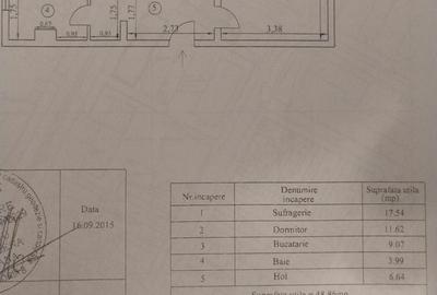 Apartament cu 2 camere decomandat în Central - 3