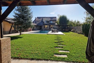 Buftea vand casa eficienta energetic piscina jacuzzi sauna garaj teren 3000 mp str Razboieni 7 - 1