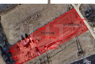 Teren de 800 mp, în Popești - 1