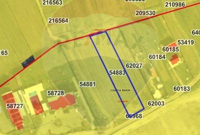 Teren de 2374 mp, în Tokai