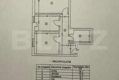 Apartament cu 2 camere decomandat, mobilat în Valea Lupului - 10